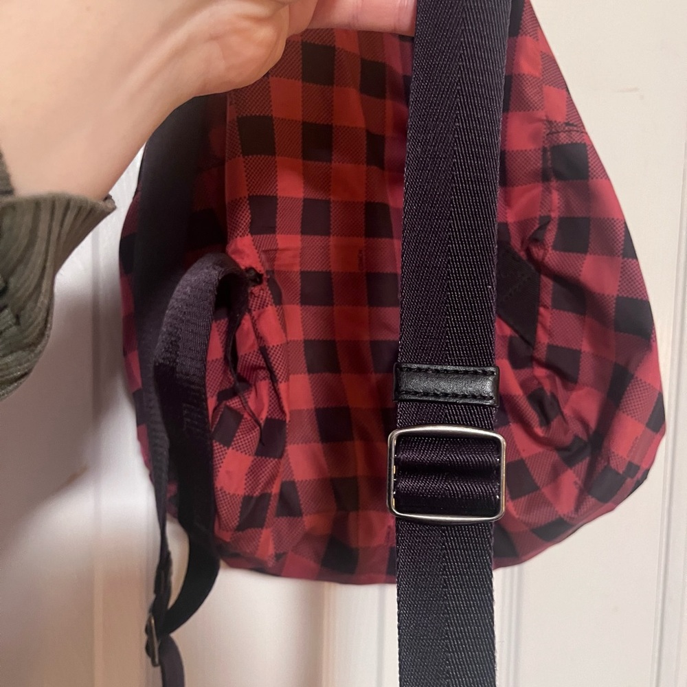 Checkered Coach backpack - Picture 3 of 5